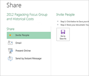 Excel 2013 Simplified Sharing