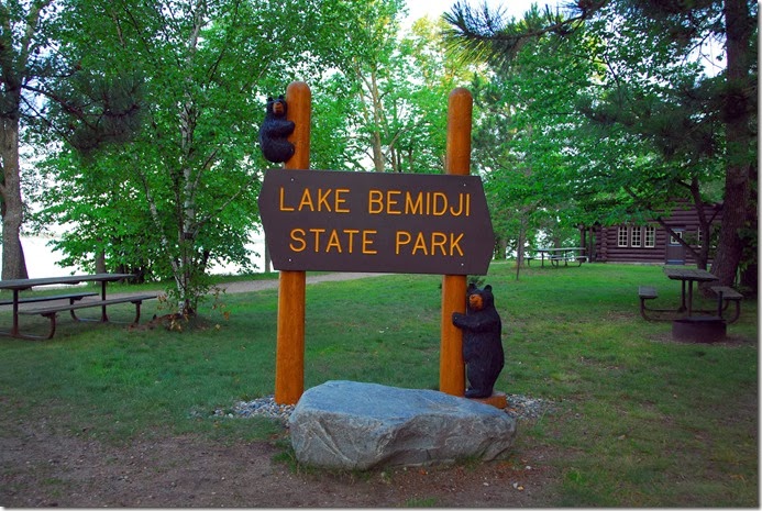 Lake Bemedji Sign 2