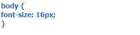 размер шрифта css размер шрифта css