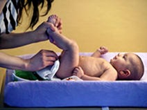 How to change a cloth diaper