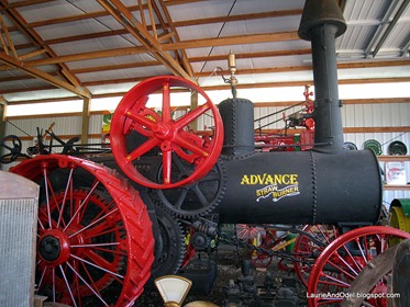 Advance Straw Burner - ran on steam.