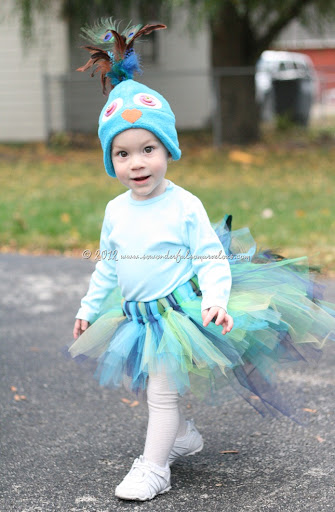 Precious Peacock Infant Costume