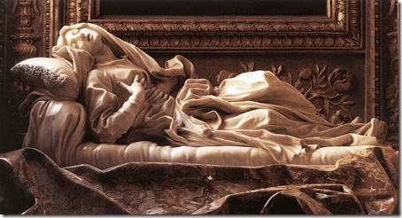 Beata Ludovica Albertoni by Bernini