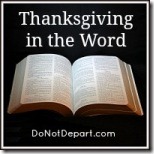 Thanksgiving in the Word