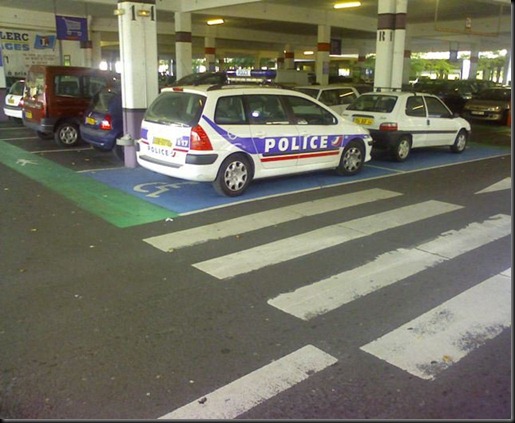 Police handicapé