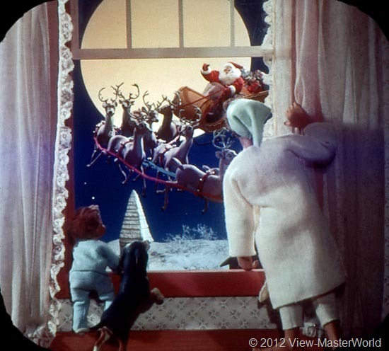 View-Master The Night Before Christmas (B382), Scene 7