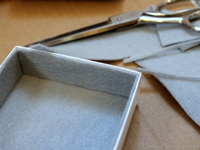 DIY Sewing Kit Gift Box - homework