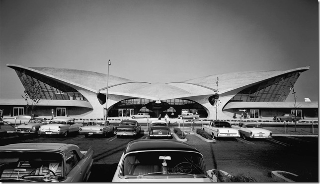 Ezra Stoller_TWA Terminal at Idlewild (now JFK) Airport, Eero Saarinen, New York, NY, 1962