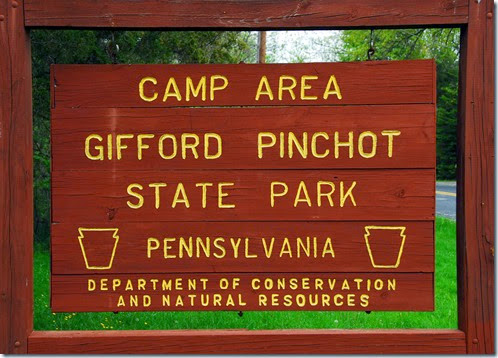 Gifford Pinchot Sign