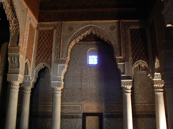 Imagini Marrakech: mormintele Saadiene 