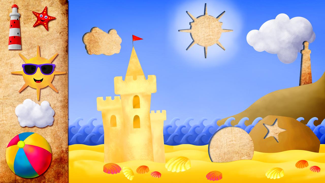 Android application Animated HD Puzzle for Kids screenshort