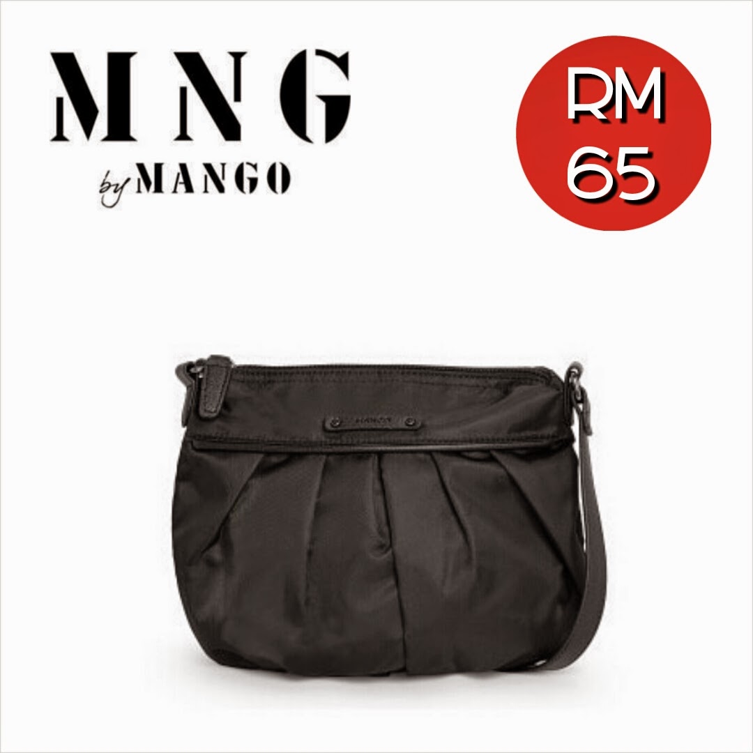 MANGO Crossbody Bag (Coffee, Black & Blue) SOLD OUT! SHANTEK COLLECTION