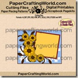 card sunflower fenced-ppr-cf-200