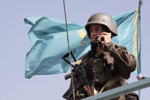 Международные миротворческие учения "Степной орел-2013"