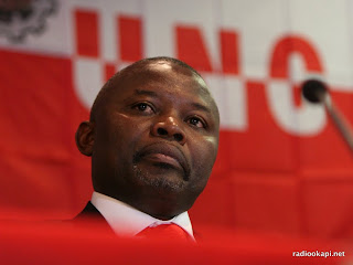  – Vital Kamerhe, président du parti Union nationale pour le Congo en février 2010 à Bruxelles.