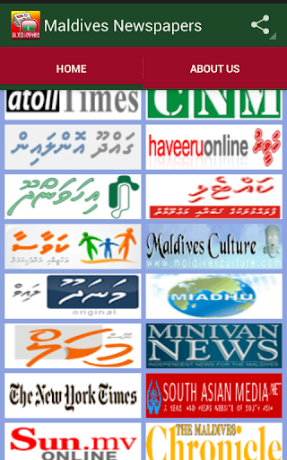 Maldives Newspapers