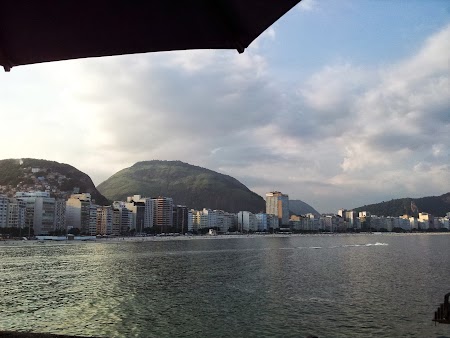 Obiective turistice Rio de Janeiro: Copacabana vazuta din Fort