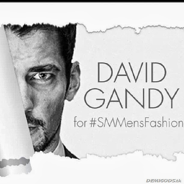 David Gandy for SM Mens fashion