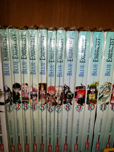 Blue Exorcist manga 1-12