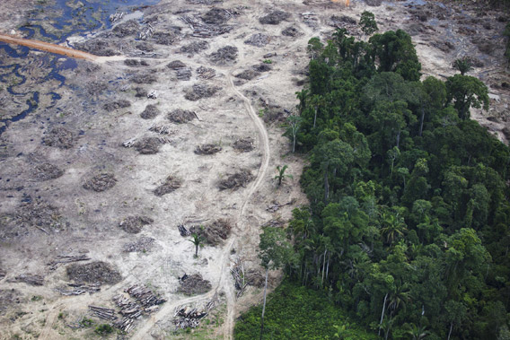 Construction of the Belo Monte Dam project, near Altamira, Brazil. Photo ©Daniel Beltra / Greenpeace