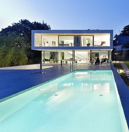 casa-minimalista-con-piscina-Puristische-Villa casa-minimalista-con-piscina-Puristische-Villa