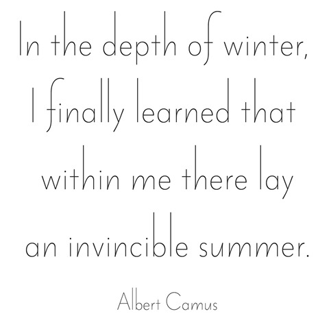 invincible summer -- camus