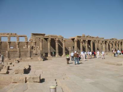 Visiting the ruins