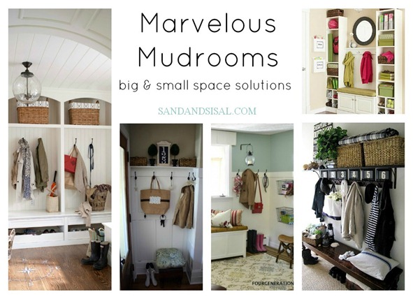 Marvelous Mudrooms: big & small space solutions