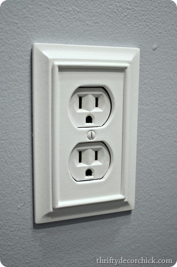 molding outlet cover