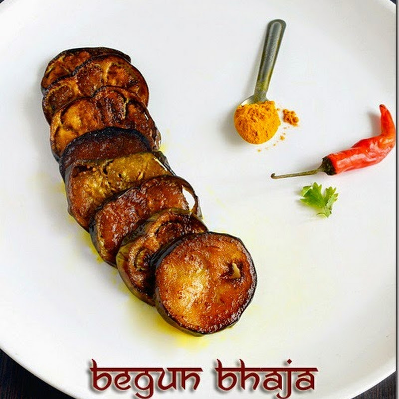 BEGUN BHAJA RECIPE BENGALI STYLE Chitra's Food Book