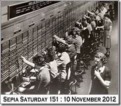 Sepia Saturday 151 November 10, 2012