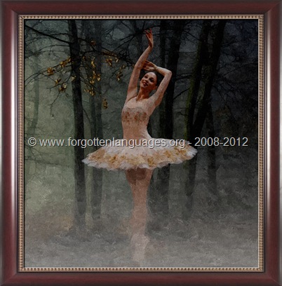 Painting - Ballerina in the forest