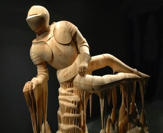 Esculturas surreiais  de Morgan 01