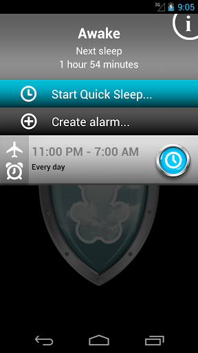 Safe Sleep - Alarm Clock