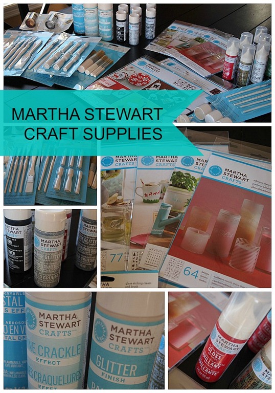 martha stewart craft supplies at michael's