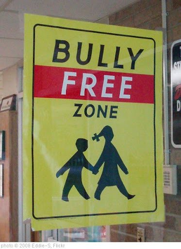 'Bully Free Zone' photo (c) 2008, Eddie~S - license: http://creativecommons.org/licenses/by/2.0/