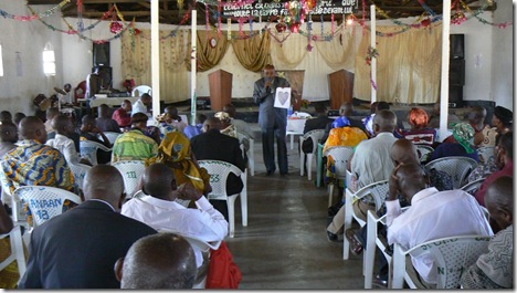 Pastor Mboyamba, teaching on sin and transformation