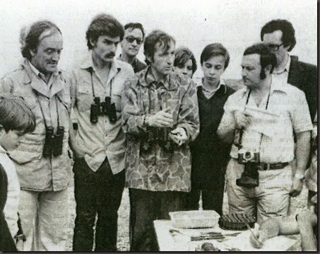 El 9 de junio de 1978 Félix Rodríguez de la Fuente visita la laguna de Gallocanta con Pérez Bujarrabal y Adolfo Aragüés