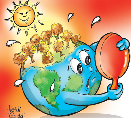 Pemanasan Global, penyebab, dampak, proses terjadinya 