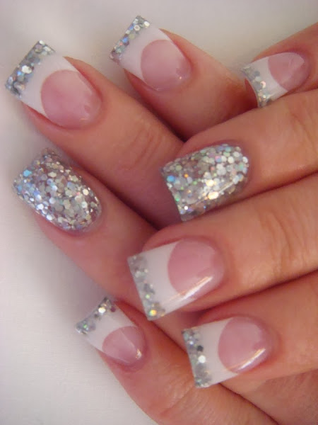 Glitter_nails Glitter Nail Art Designs