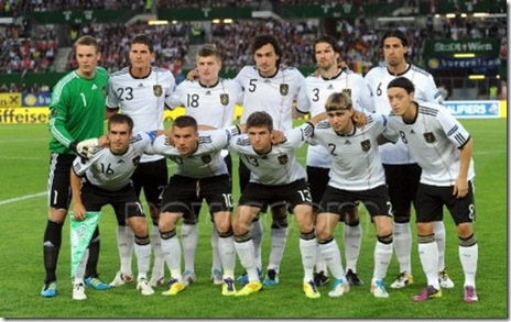 selectionata germaniei -euro 2012