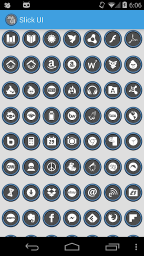 【免費個人化App】Slick UI Icon Pack-APP點子