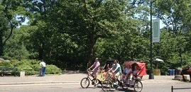 richie's central park pedicab tours