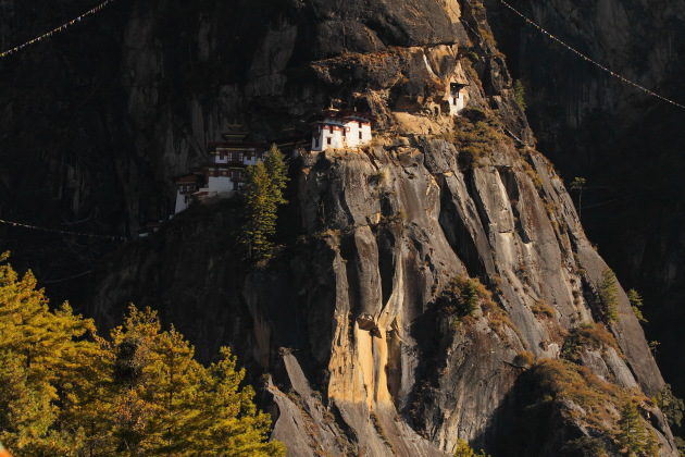 The famous Taksang Monastery of Bhutan