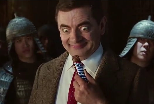 Snickers mr bean