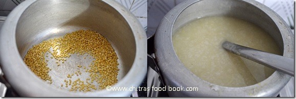 rice porridge step by step