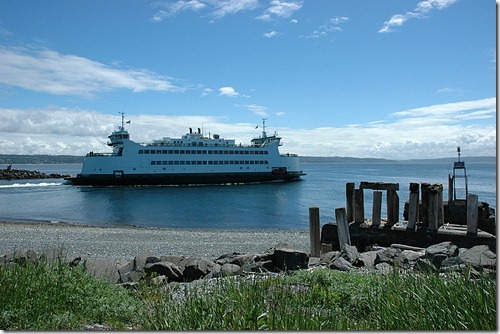 Fort Casey Ferry View