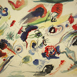 "Untitled (First Abstract Watercolor)". 1910 year
