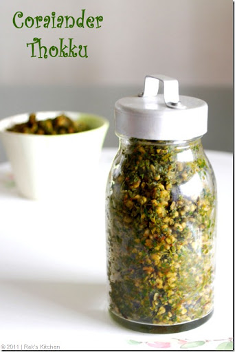 coriander thokku coriander thokku