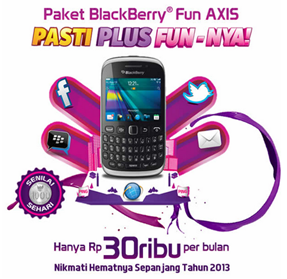 Paket BlackBerry AXIS Unlimited FUN